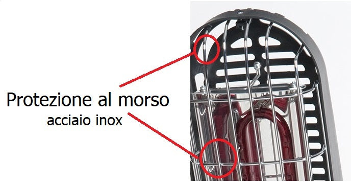 EHS-600 - Lampada Riscaldante per Animali - Riscaldamento Infrarosso per Box e Recinti