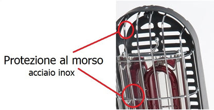 EHS-600 - Lampada Riscaldante per Animali - Riscaldamento Infrarosso per Box e Recinti